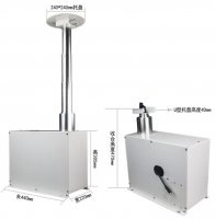 地面攝像頭單桿電動(dòng)吊架